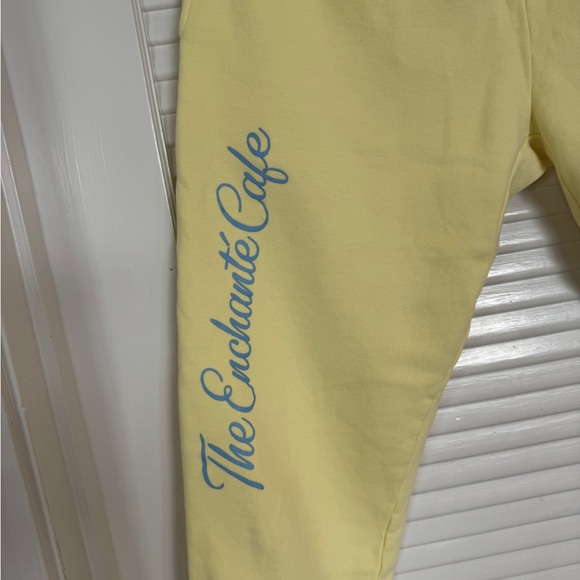 Enchante Cafe Spritz Yellow Sweatpants by F1's Daniel Ricciardo. SOLD OUT ONLINE - Picture 3 of 5